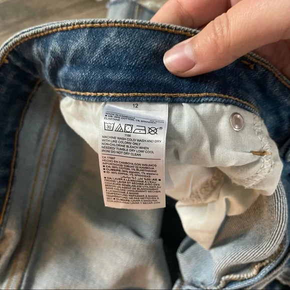 Old Navy jean skirt. - Picture 2 of 4